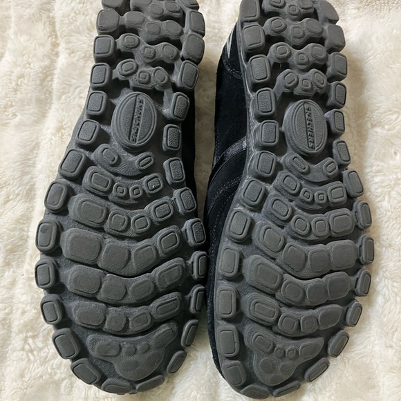 Skecher's women's slip on casual sneaker, black size 9 - Picture 4 of 5